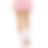 Носочки ажурные с рюшами Leg Avenue Mini Bow Lace Anklet White