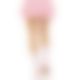 Носочки ажурные с рюшами Leg Avenue Mini Bow Lace Anklet White