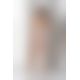 Ажурное мини-платье на тонких бретелях Passion BS096 One Size, white, плетение на груди