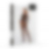 Бодістокінг - Bodystocking 2037, black - One Size