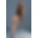 Платье-сетка Caprice Lingerie Model 03 One size Black, мелкая сетка, кружевo