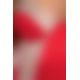 Корсет з пажами LORAINE CORSET red L/XL - Passion Exclusive, трусики