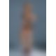 Платье-сетка Caprice Lingerie Model 03 One size Black, мелкая сетка, кружевo