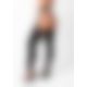 Леггинсы с открытыми бедрами Noir Handmade F323 Rebel wetlook chaps - S