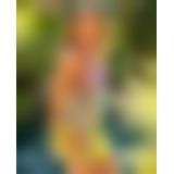 Сукня Leg Avenue Seamless Ombre Faux Lace Up Mini Dress One Size Ocean