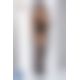Бодистокинг Passion BS061 white, комбинезон, имитация чулок