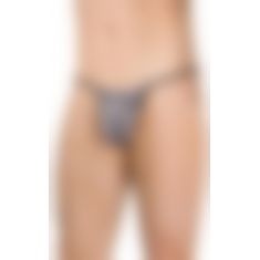 Мужские стринги - Mens Thong 4531 - zebra, OneSize