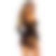 Мини-платье Leg Avenue Mini dress and matching gloves Black One Size
