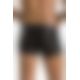 Мужские кожаные боксеры с молниями Passion 049 SHORT MATT S/M Black