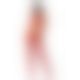 Открытый бодистокинг Passion BS080 red