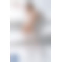 Бодистокинг Passion BS061 white, комбинезон, имитация чулок