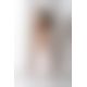 Эротические колготки-бодистокинг с плетением на бедрах Passion S030 One Size, white, цветочный узор