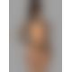 Obsessive N 121 Bodystocking - Бодистокинг-сетка с пикантным вырезом, S/M/L