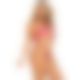 Боди-бикини Leg Avenue Wrap around bikini bodysuit Neon Pink One Size