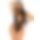 Кружевное тедди Leg Avenue Lace and net halter teddy One size Black, глубокий вырез, халтер