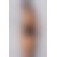 Сітчастий боді з халтером та ритмічним малюнком Hima Body black S/M - Passion