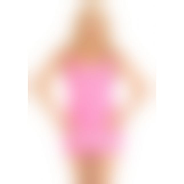 Платье Leg Avenue Pink vinyl mini dress S