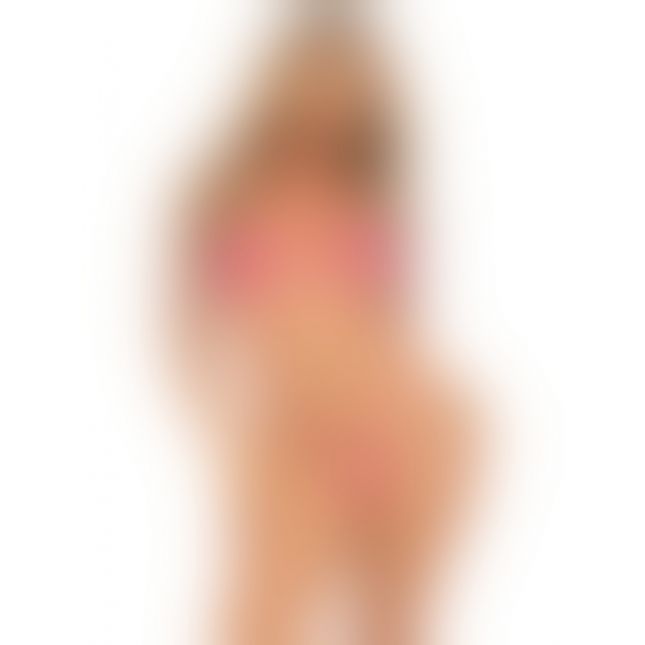 Боди-бикини Leg Avenue Wrap around bikini bodysuit Neon Pink One Size