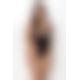 Боді з екошкіри Passion Celine Body 6XL/7XL black, з доступом, відкритий