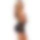 Платье с открытой грудью Leg Avenue Wet look open cup mini dress One size Black
