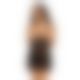 Obsessive Pearlove chemise & thong black S/M