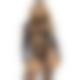 Бодистокинг Leg Avenue Bodystocking with cutout teddy Black One Size