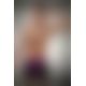 Мужские шорты с фиолотовым гульфиком Passion 009 THONG violet S/M