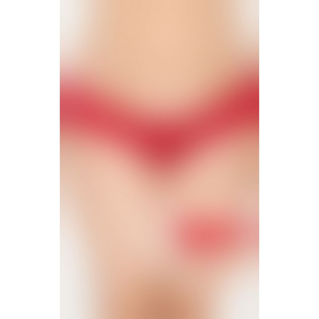 Жіночі стрінги - G - string 2436, Plus Size, червоні