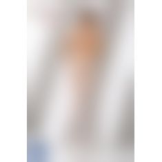 Сітчасті колготки-бодістокінги Passion S019 One Size, White, імітація трусиків, відкритий доступ