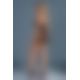 Платье-сетка Caprice Lingerie Model 04 One size Black, мелкая сетка, кружево