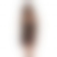 Сорочка Passion DELIENA CHEMISE S/M black, стрінги із заниженою талією
