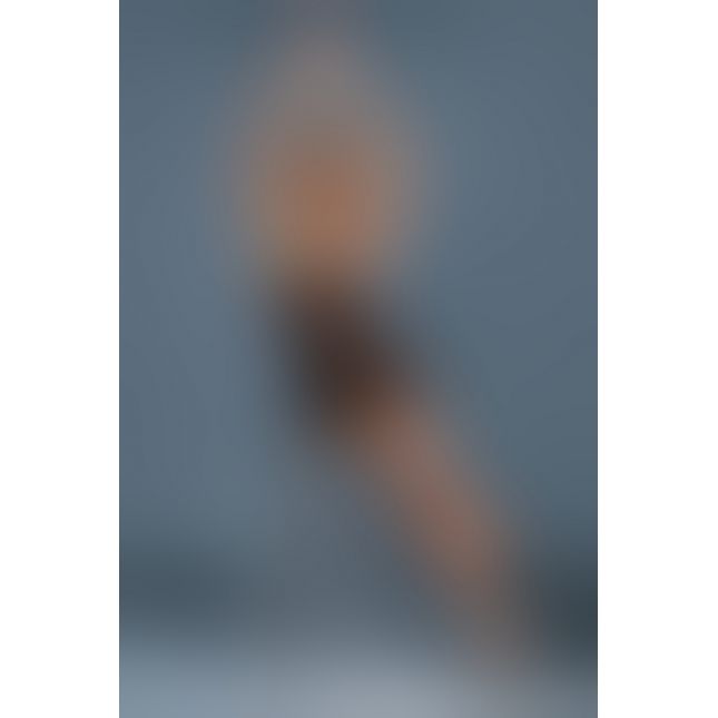 Платье-сетка Caprice Lingerie Model 04 One size Black, мелкая сетка, кружево
