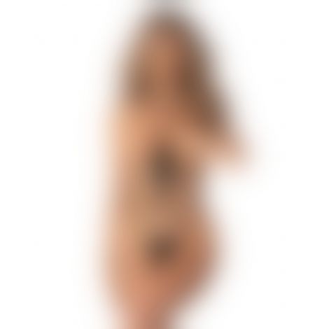 Боді Obsessive Keira Lise crotchless teddy L/XL