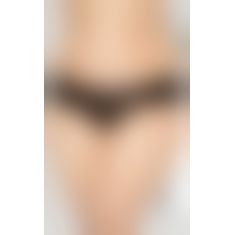 Женские стринги - String 2469, Plus Size, черные