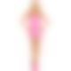 Платье Leg Avenue Pink vinyl mini dress L