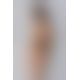 Эротическое боди Passion TRISHA BODY, S/M, beige, с открытыми чашками