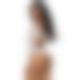 Боди Leg Avenue Snap crotch thong back teddy White M/L