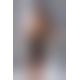 Прозора сорочка приталена QUENTRIS CHEMISE black XXL/XXXL - Passion Exclusive, трусики