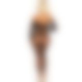 Комплект Leg Avenue Rhinestone Fishnet Crop Top and Legging One Size Black