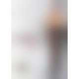 Колготки с открытым доступом Passion TIOPEN 013 black 1/2 (20/40 den), ажурные трусики и подвязки
