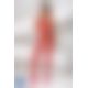 Бодистокинг Passion BS056 red, комбинезон, имитация чулок