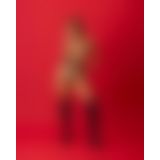 Портупея Obsessive Premisis Black harness S/M/L