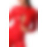 Комбінезон Noir Handmade F353 Red powerwetlook overall - XXL