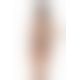 Эротическое боди Passion TRISHA BODY, XXL/XXXL, beige, с открытыми чашками