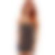 Leg Avenue Shimmer Sheer rhinestone tube dress OS Black/Silver