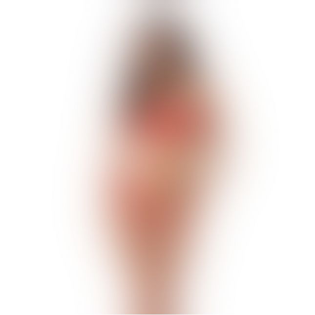 Комплект білизни Passion AMORE SET red, стрінги і ліф у вигляді подарункової стрічки з бантом