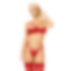 Комплект білизни - Kristi, red