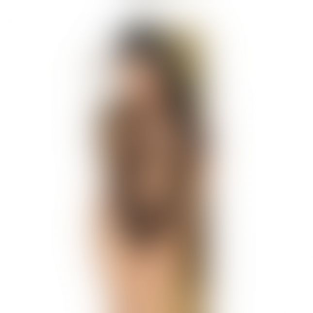 Боді Penthouse Devils Advocate XL Black, виріз на животику, імітація плетіння