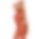 Бодистокинг Leg Avenue Racer neck bodystocking Red