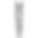 Бодистокинг Leg Avenue Suspender Bodystocking One size Black, крупная сетка, доступ